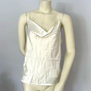 🎁 free gift with any purchase Satin draped camisole